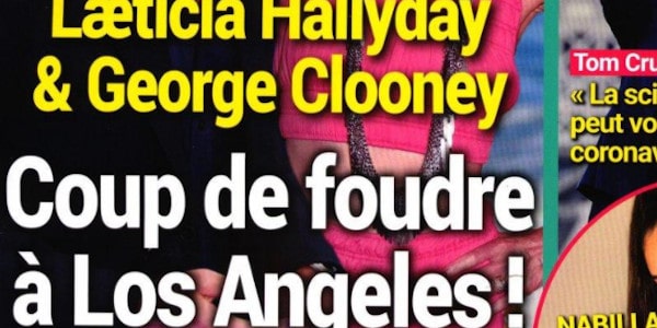 Joy Hallyday intriguée par le coup de coeur de sa mère pour George Clooney, Laeticia la rassure