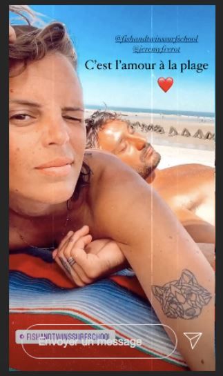 Jérémy Frérot et Laure Manaudou