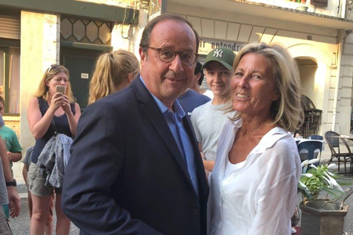 Claire Chazal et François Hollande