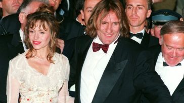 Gérard Depardieu et son ex-femme