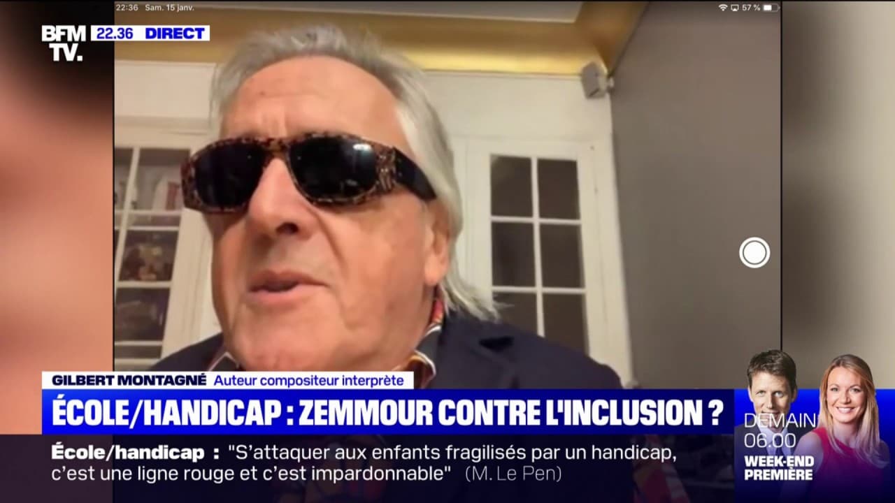 Gilbert Montagné réagit aux propos d'Eric Zemmour