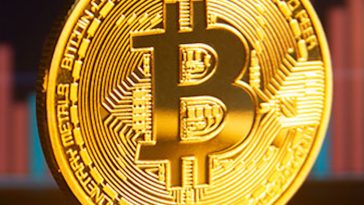 gros plan sur un bitcoin